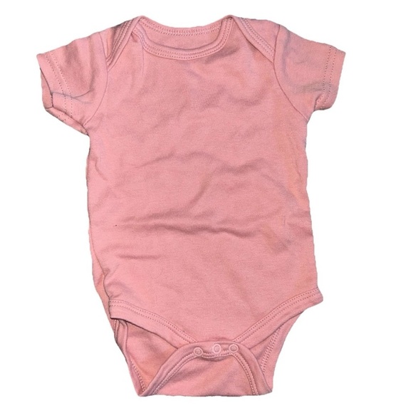 Lot Of 7 Baby Girl Short Sleeve Bodysuits Size 3-6 Months - Picture 6 of 9